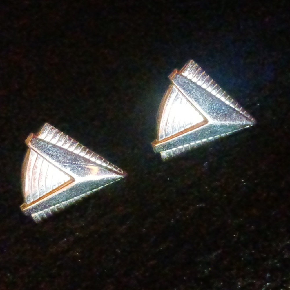 Vintage V Cufflinks
